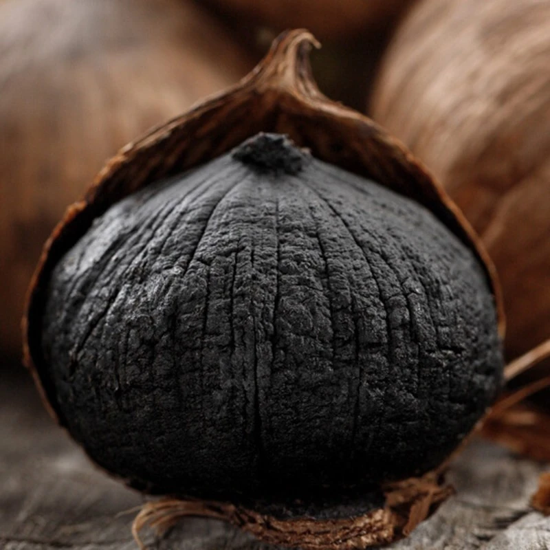 Fermented Organic Black Garlic Healthy Food factory